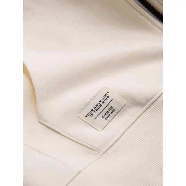  Pánská mikina OMBRE OM-SSBZ-0178 CREAM 