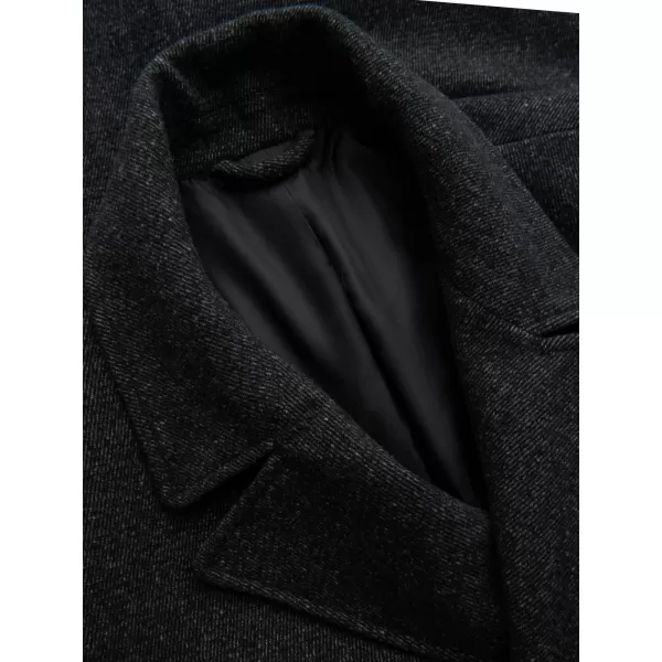  Pánský kabát OMBRE OM-COWC-0115 GRAPHITE 