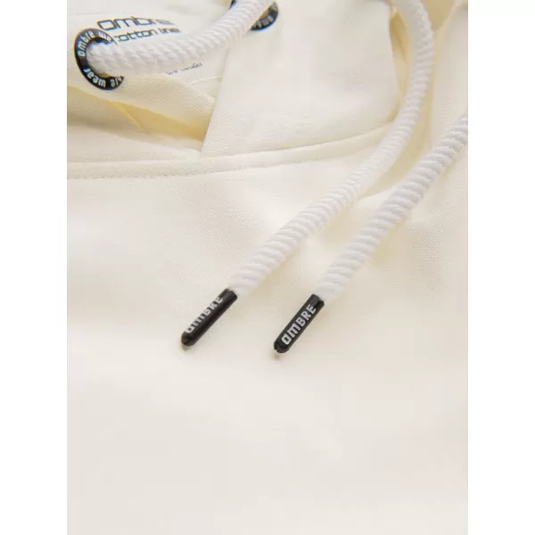  Pánská mikina OMBRE OM-SSBN-0177 CREAM 