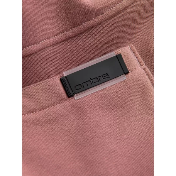  Pánské tepláky OMBRE OM-PABS-0174 DARK PINK 