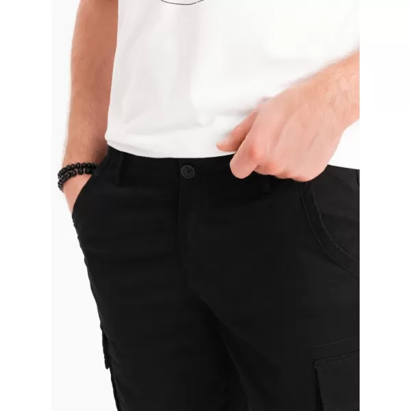  Pánské kraťasy OMBRE OM-SRCG-0133 BLACK 