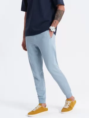 Pánské tepláky OMBRE OM-PABS-0173 BLUE