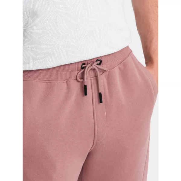  Pánské tepláky OMBRE OM-PABS-0174 DARK PINK 