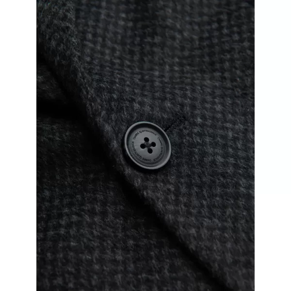  Pánský kabát OMBRE OM-COWC-0121 GRAPHITE 