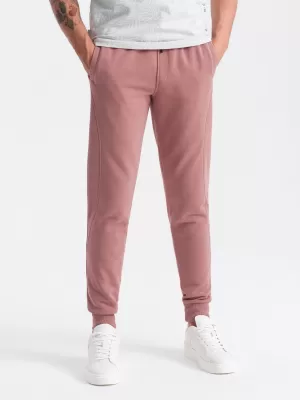 Pánské tepláky OMBRE OM-PABS-0174 DARK PINK