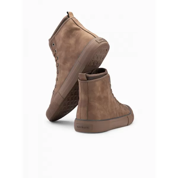 Pánské boty OMBRE OM-FOTH-0158 BROWN 
