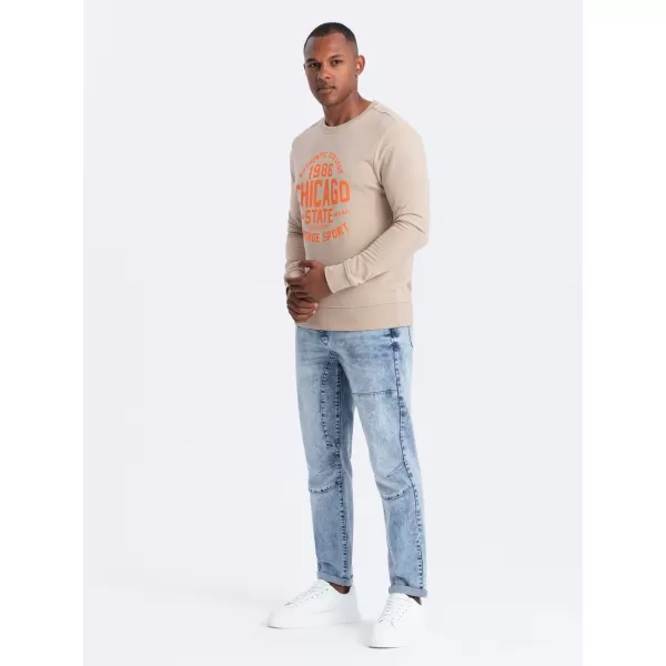  Pánské džíny OMBRE OM-PADP-0161 BLUE 