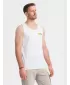 Pánské tílko OMBRE OM-TSTT-0191 WHITE