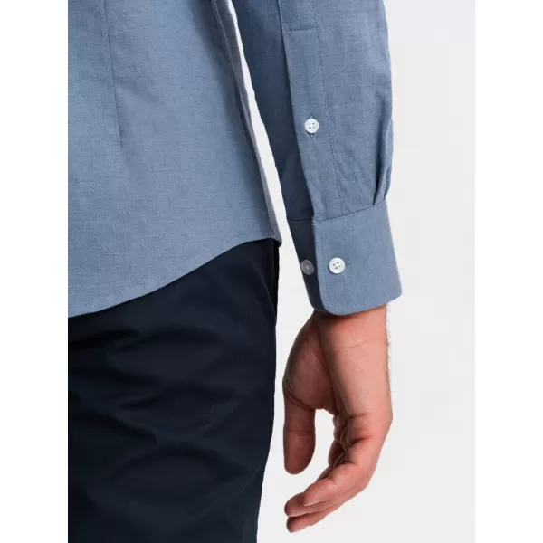 Pánská košile OMBRE OM-SHCS-0174 BLUE 