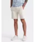 Pánské kraťasy OMBRE OM-SRBS-0139 CREAM
