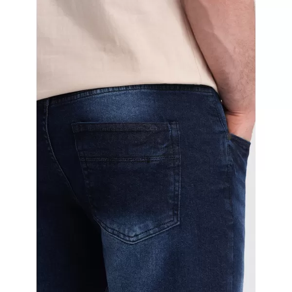  Pánské kraťasy OMBRE OM-SRDS-0145 DARK BLUE 