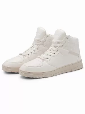 Pánské boty OMBRE OM-FOSH-0139 WHITE