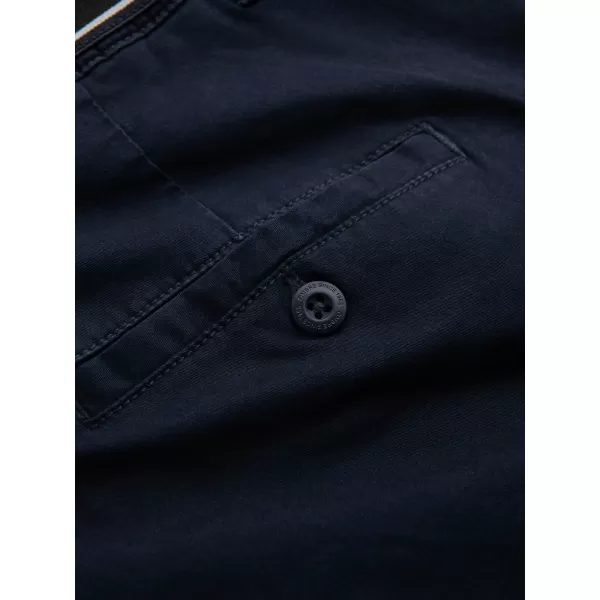  Pánské kalhoty OMBRE OM-PACP-0118 NAVY BLUE 