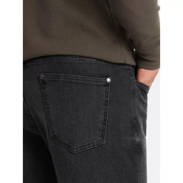  Pánské džíny OMBRE OM-PADP-0161 BLACK 