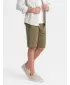 Pánské kraťasy OMBRE OM-SRBS-0149 OLIVE
