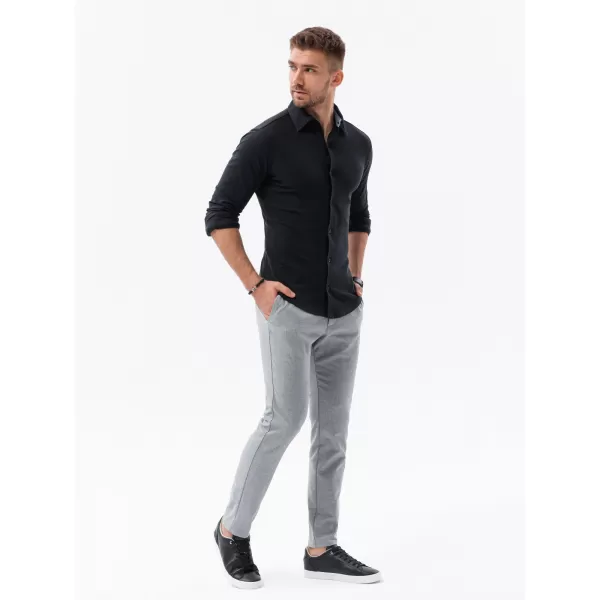  Pánská košile OMBRE OM-SHCS-0177 NAVY BLUE 