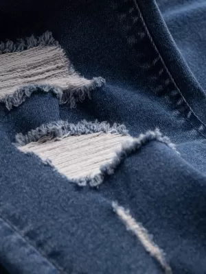Pánské džíny OMBRE OM-PADP-0163 BLUE
