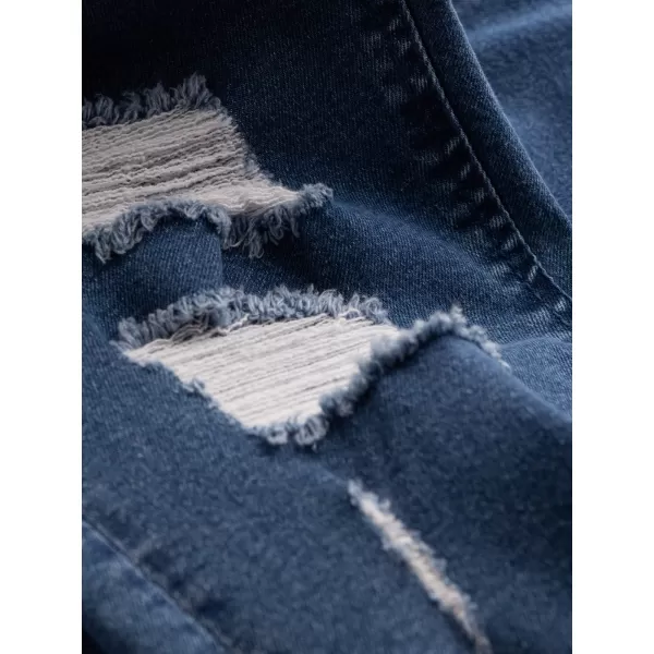  Pánské džíny OMBRE OM-PADP-0163 BLUE 