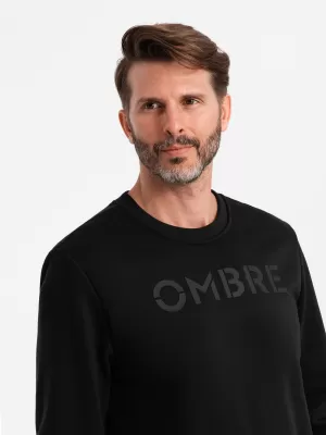 Pánská mikina OMBRE OM-SSPS-0181 BLACK