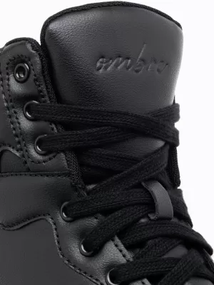Pánské boty OMBRE OM-FOSH-0139 BLACK