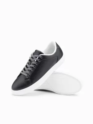 Pánské boty OMBRE OM-FOCS-0165 DARK GREY