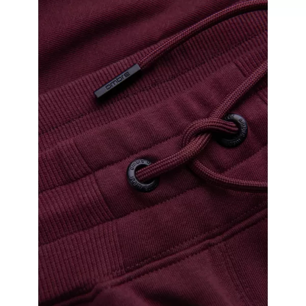  Pánské kraťasy OMBRE OM-SRBS-0149 MAROON 