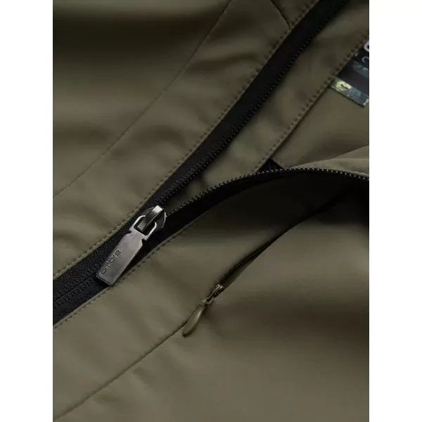  Pánská bunda OMBRE OM-JANP-0149 OLIVE 