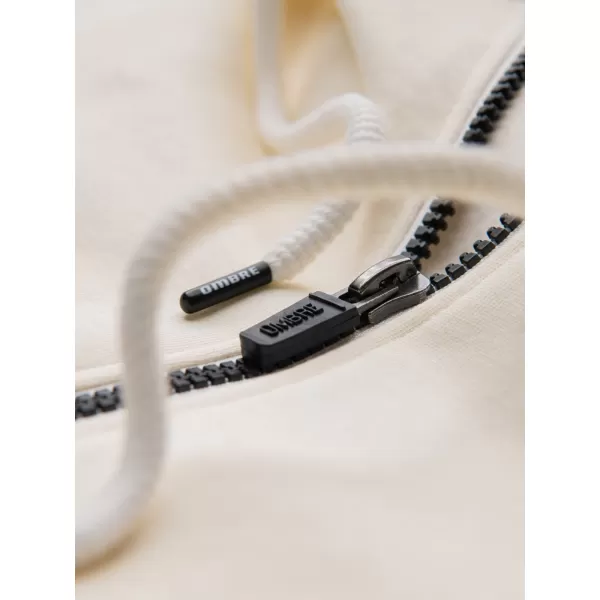  Pánská mikina OMBRE OM-SSBZ-0178 CREAM 