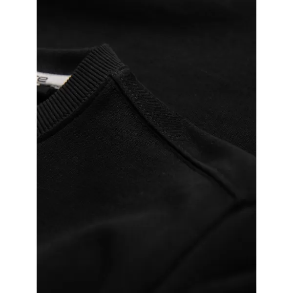  Pánská mikina OMBRE OM-SSBN-0175 BLACK 