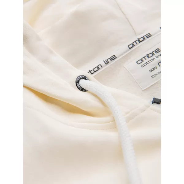  Pánská mikina OMBRE OM-SSBZ-0178 CREAM 