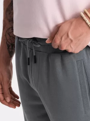 Pánské kraťasy OMBRE OM-SRBS-0149 GRAPHITE