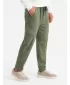 Pánské kalhoty OMBRE OM-PAJO-0199 OLIVE