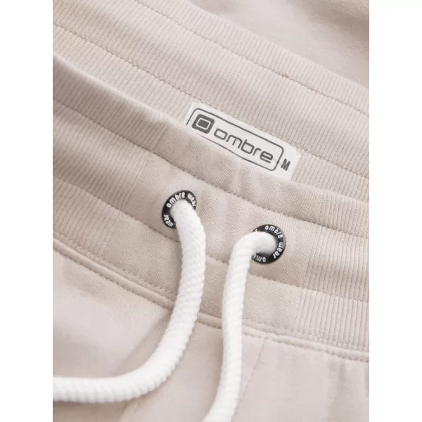  Pánské kraťasy OMBRE OM-SRBS-0139 LIGHT BEIGE 
