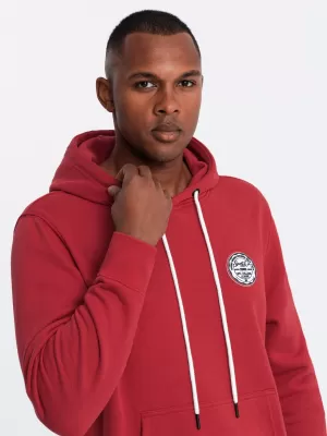 Pánská mikina OMBRE OM-SSNZ-0144 RED