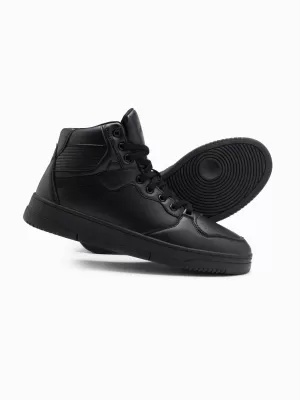 Pánské boty OMBRE OM-FOSH-0139 BLACK