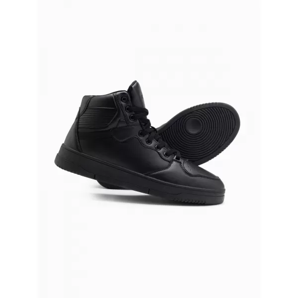  Pánské boty OMBRE OM-FOSH-0139 BLACK 