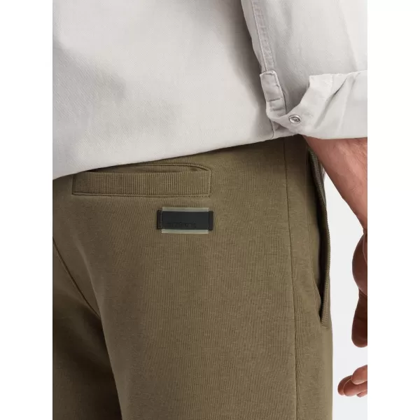  Pánské kraťasy OMBRE OM-SRBS-0149 OLIVE 