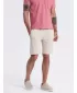 Pánské kraťasy OMBRE OM-SRBS-0139 LIGHT BEIGE