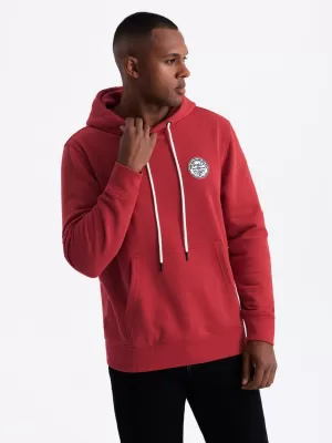 Pánská mikina OMBRE OM-SSNZ-0144 RED
