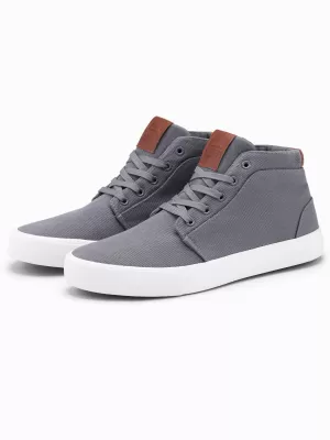 Pánské boty OMBRE OM-FOTH-0156 GRAY