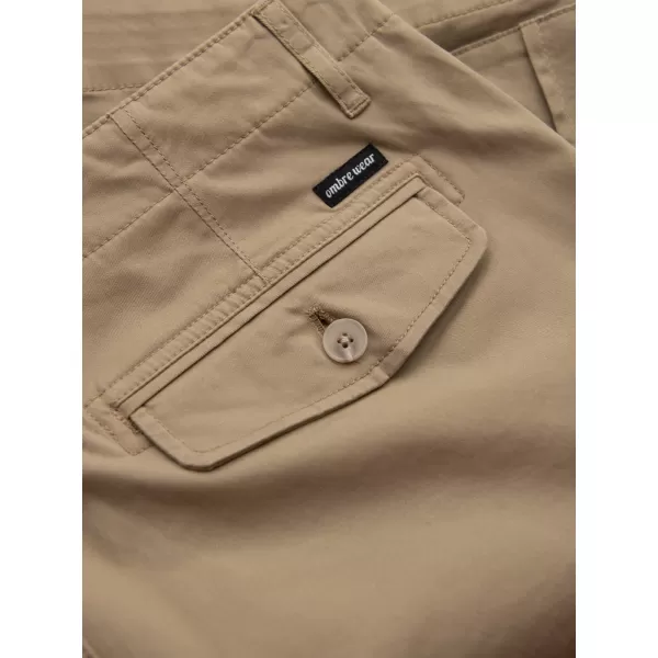  Pánské kraťasy OMBRE OM-SRCG-0133 SAND 