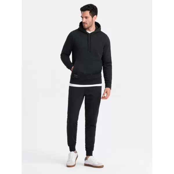  Pánské tepláky OMBRE OM-PABS-0174 BLACK 