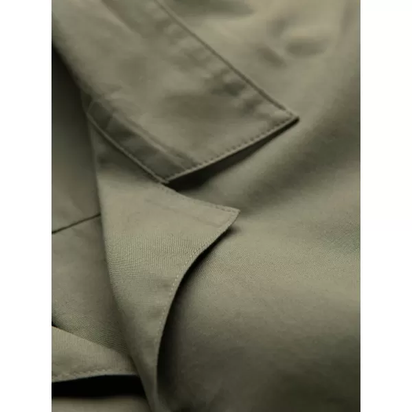  Pánská košile OMBRE OM-SHSS-0168 KHAKI 