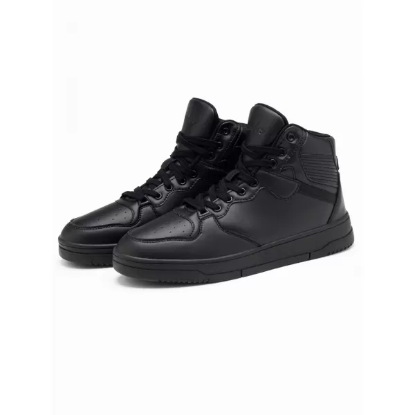  Pánské boty OMBRE OM-FOSH-0139 BLACK 