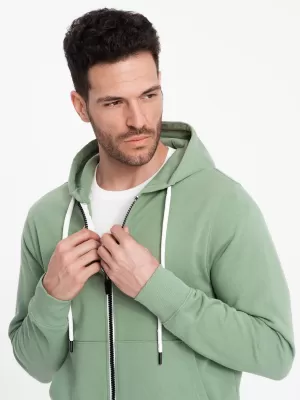Pánská mikina OMBRE OM-SSBZ-0178 GREEN
