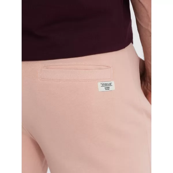  Pánské kraťasy OMBRE OM-SRBS-0139 POWDER PINK 