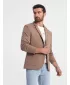 Pánské sako OMBRE OM-BLZB-0127 DARK BEIGE