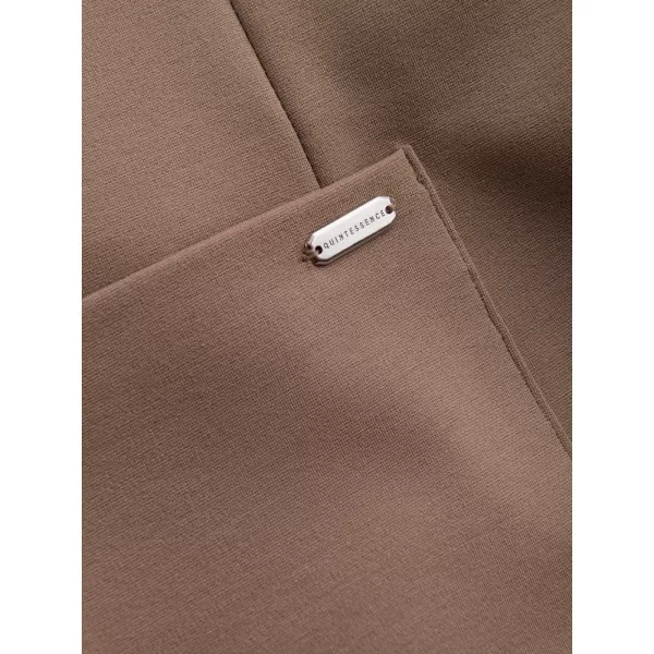  Pánské sako OMBRE OM-BLZB-0127 DARK BEIGE 