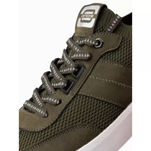  Pánské boty OMBRE OM-FOSL-0154 OLIVE 