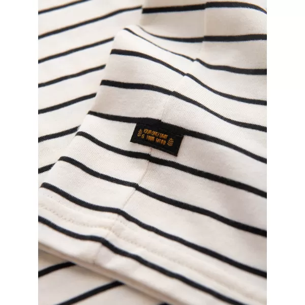 Pánské triko OMBRE OM-TSCT-0183 CREAM AND BLACK 